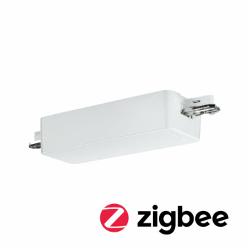 Paulmann URail Schienenadapter Smart Home Zigbee 3.0 Dimm/Switch  155x56mm Weiß