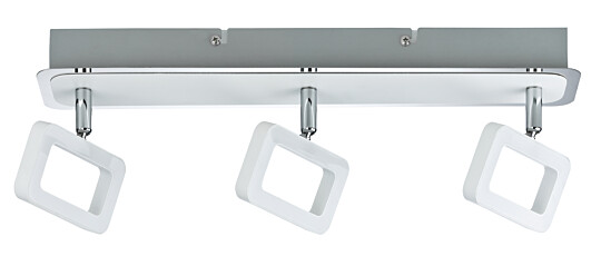 Paulmann Spotlight Frame    3000K 3x320lm 230V 3x4.5W  Weiß matt#Chrom