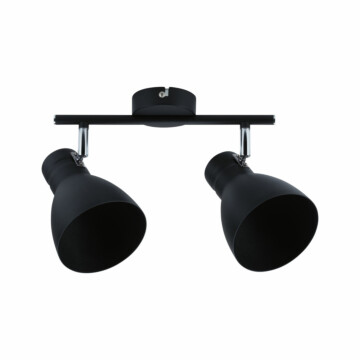 Paulmann Spotlight Davy   E27   230V max. 2x20W dimmbar Schwarz
