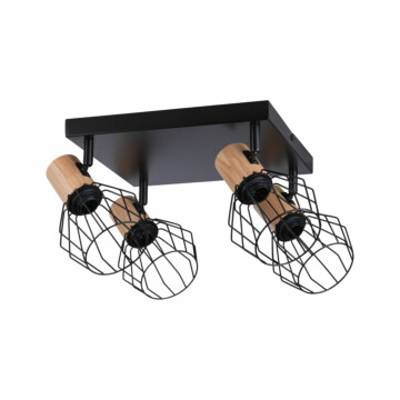 Paulmann Spotlight Lanka   E14   230V max. 4x20W dimmbar Schwarz
