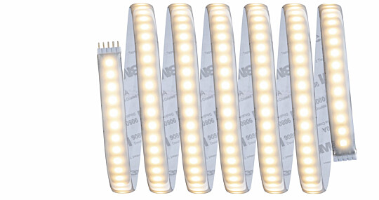 Paulmann MaxLED 1000 LED Strip Warmweiß Einzelstripe  2.5m  IP44 29W 880lm/m  2700K