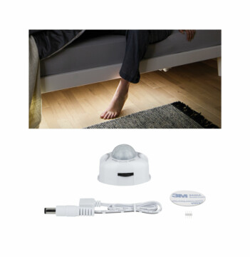 Paulmann YourLED Sensor Night PIR DC 12V max. 60W Silber