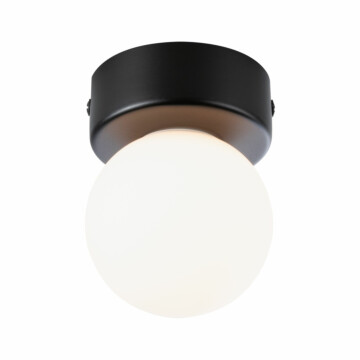 Paulmann Selection Bathroom Deckenleuchte Gove IP44 G9   230V max. 20W dimmbar Schwarz matt#Satin