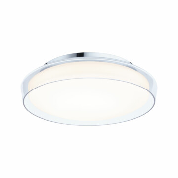 Paulmann Selection Bathroom LED Deckenleuchte Luena IP44  3000K 860lm 230V 16.5W  Glas#Chrom