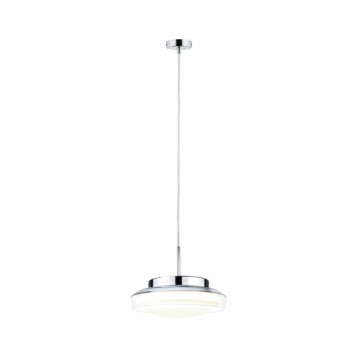 Paulmann Selection Bathroom LED Pendelleuchte Luena IP44  11.5W Glas#Chrom