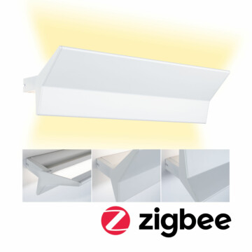 Paulmann LED Wandleuchte Smart Home Zigbee 3.0 Stine   Tunable White 1.400lm / 410lm 230V 13W dimmbar Weiß matt