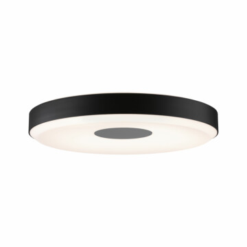 Paulmann LED Deckenleuchte 3-Step-Dim Puric Pane    2700K 400lm / 2.600lm 230V 23W dimmbar Schwarz#Grau