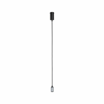 Paulmann Neordic Pendelleuchte Runa   GU10   max. 20W Schwarz#Anthrazit dimmbar