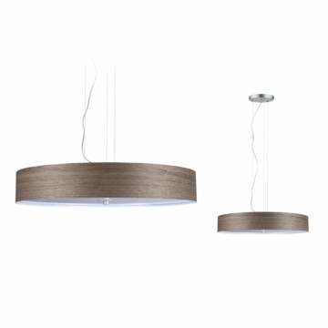 Paulmann Neordic Pendelleuchte Liska  E27   max. 3x20W Holz dunkel#Chrom matt dimmbar Holz#Metall