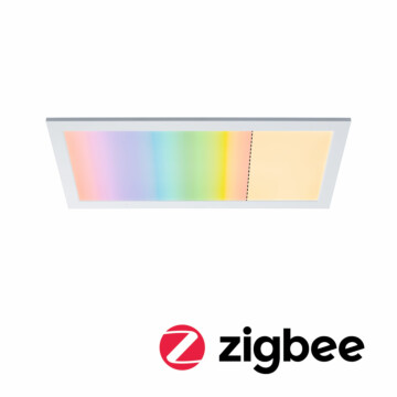 Paulmann LED Panel Smart Home Zigbee 3.0 Amaris  eckig 595x295mm  22W 1800lm RGBW Weiß matt dimmbar