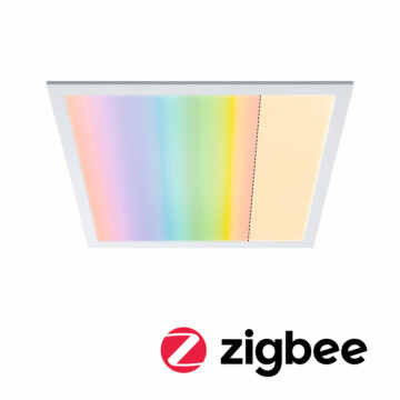 Paulmann LED Panel Smart Home Zigbee 3.0 Amaris  eckig 595x595mm  35W 2400lm RGBW Weiß matt dimmbar