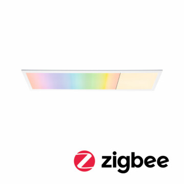 Paulmann LED Panel Smart Home Zigbee 3.0 Amaris  eckig 1.195x295mm  35W 2500lm RGBW Weiß matt dimmbar