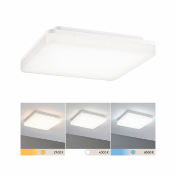 Paulmann LED Panel Cela IP44 eckig 280x280mm  15.5W 1650lm White Switch Weiß matt