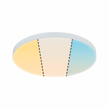Paulmann LED Panel Velora  rund 300mm  13W 1530lm White Switch Weiß