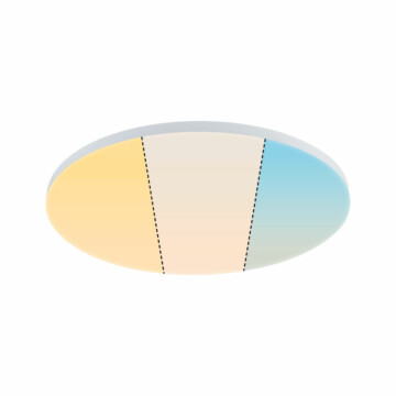 Paulmann LED Panel Velora  rund 600mm  38W 3650lm White Switch Weiß