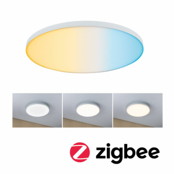 Paulmann LED Panel Smart Home Zigbee 3.0 Velora  rund 400mm  22W 2200lm Tunable White Weiß dimmbar