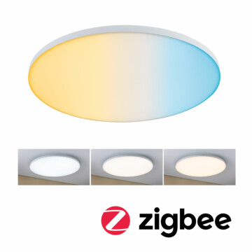 Paulmann LED Panel Smart Home Zigbee 3.0 Velora  rund 600mm  32W 3000lm Tunable White Weiß dimmbar