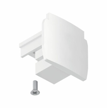 Paulmann ProRail3 Verbinder Endkappe 1er-Pack 35x31.5mm  Weiß