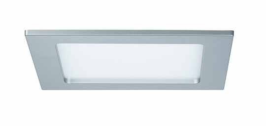 Paulmann LED Einbaupanel IP44 eckig 165x165mm  12W 850lm 4000K Chrom matt