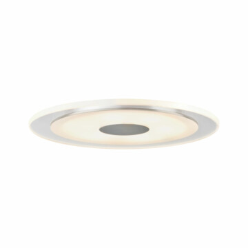 Paulmann Premium LED Einbauleuchte Whirl Einzelleuchte   rund 150mm   6.9W 450lm 230V  3000K Alu gedreht#Satin