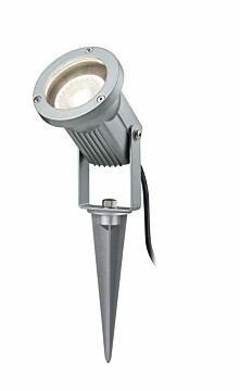 Paulmann LED Gartenstrahler  IP65 rund 98mm  max. 28W  230V  Alu Aluminium