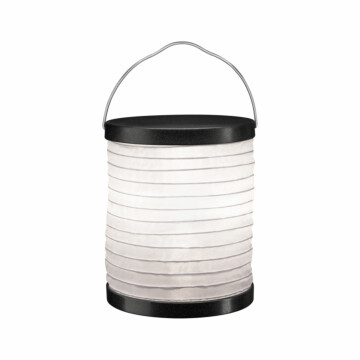 Paulmann Akkuleuchte Lampion Akkubetrieb IP44  3000K Weiß#Grau