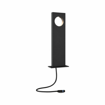 Paulmann Plug & Shine LED Gartenstrahler Radix Einzelleuchte  IP65 3000K 6.5W   Grau