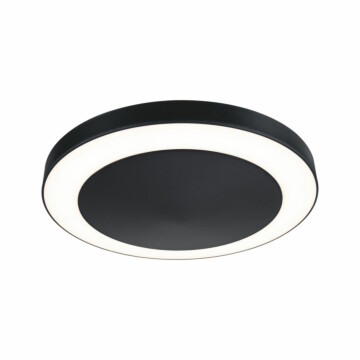 Paulmann LED Deckenleuchte Circula Dämmerungssensor Bewegungsmelder seewasserresistent IP44 rund 320mm 3000K 14W 880lm 230V  Anthrazit Kunststoff