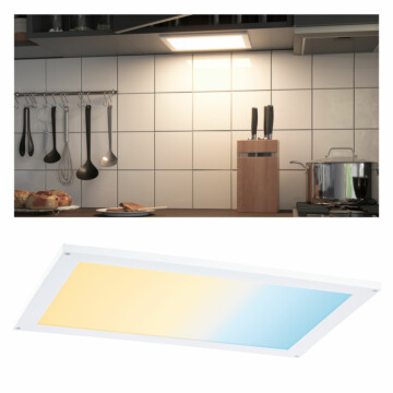 Paulmann Clever Connect LED Panel Flad Tunable White 6W   Weiß matt