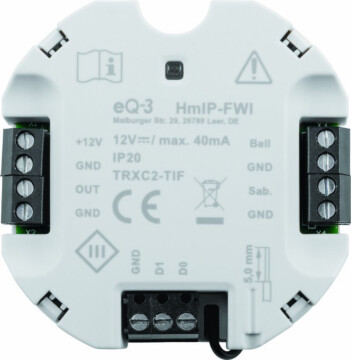 HOMEMATIC IP Wiegand-Schnittstelle