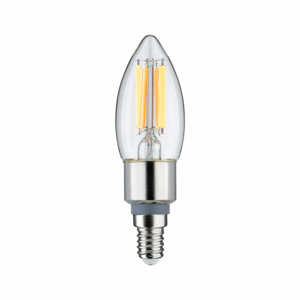 Paulmann Filament 230V LED Kerze E14 470lm 5W Dim to warm dimmbar Klar