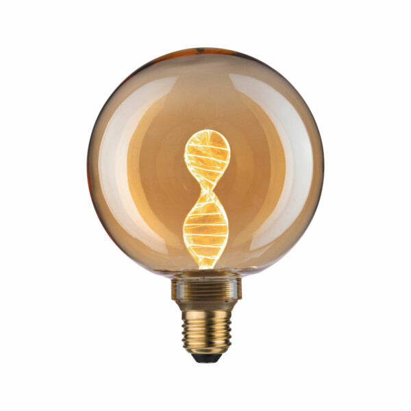 Paulmann Inner Glow Edition LED Globe Helix E27 230V 180lm 3.5W 1800K  Gold