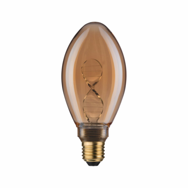 Paulmann Inner Glow Edition LED Birne Helix E27 230V 180lm 3.5W 1800K Gold