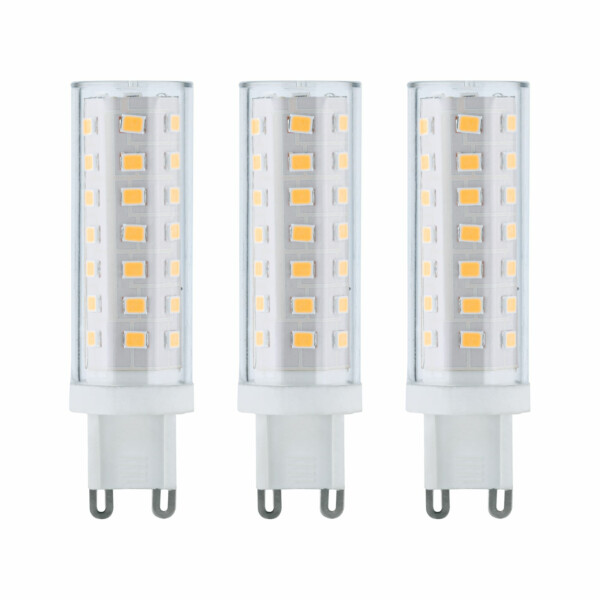 Paulmann Standard 230V LED Stiftsockel G9 3er-Pack 3x470lm 3x5W 2700K Klar