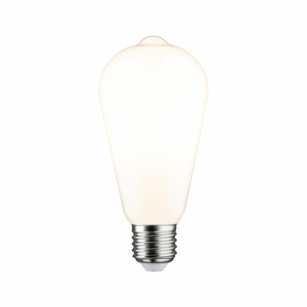 Paulmann Classic White LED Kolben ST64 E27 806lm 7W 2700K dimmbar Opal