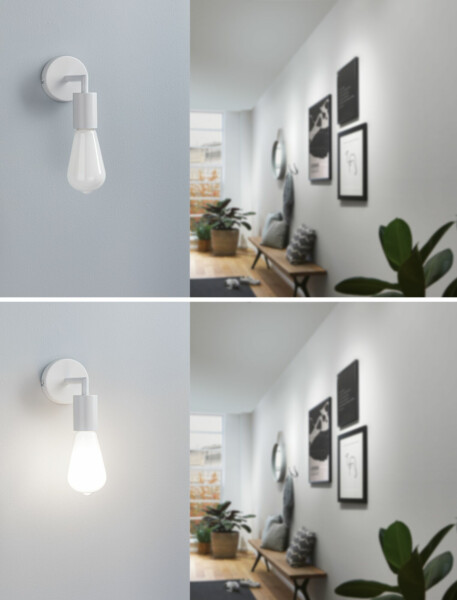 Paulmann Classic White LED Kolben ST64 E27  806lm 7W 2700K dimmbar Opal