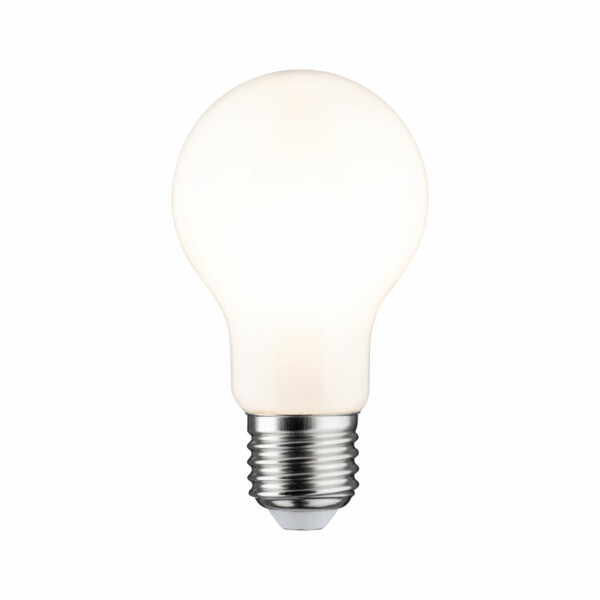 Paulmann Classic White LED Birne E27 806lm 7W 2700K dimmbar Opal