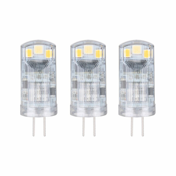 Paulmann Standard 12V LED Stiftsockel G4 3er-Pack 3x200lm 3x1.8W 2700K Klar