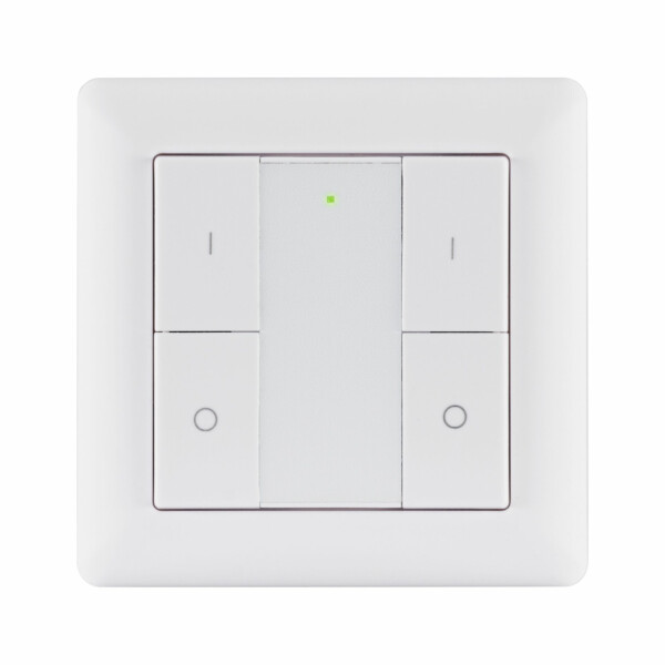 Paulmann Preisattraktives Starterset Zigbee 3.0 Smart Home smik Gateway + Filament G95 230V LED Birne E27 + Wandtaster