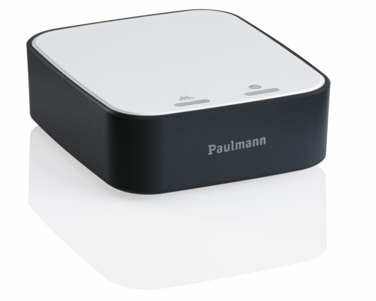 Paulmann Preisattraktives Starterset Zigbee 3.0 Smart Home smik Gateway + Filament G95 230V LED Birne E27 + Wandtaster