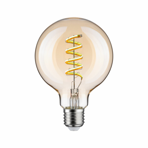 Paulmann Preisattraktives Starterset Zigbee 3.0 Smart Home smik Gateway + LED Birne Filament G95 Tunable White + Schalter