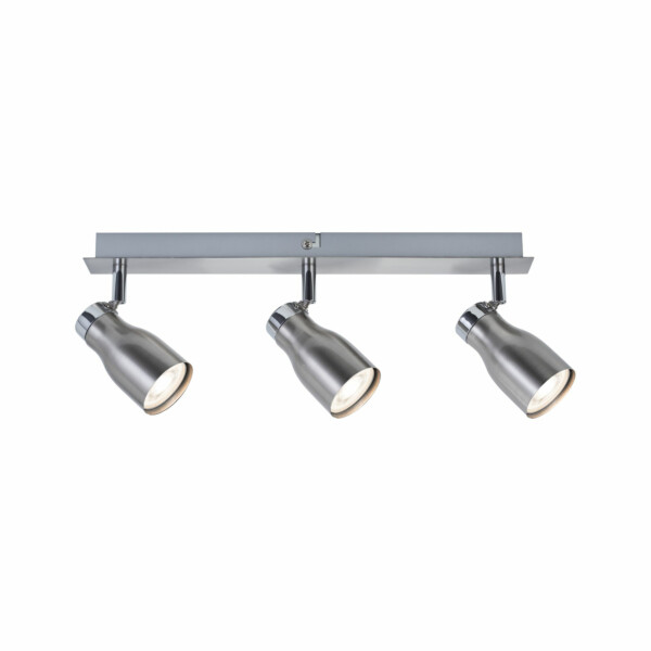 Paulmann Spotlight Meli   GU10   230V max. 3x10W dimmbar Nickel satiniert
