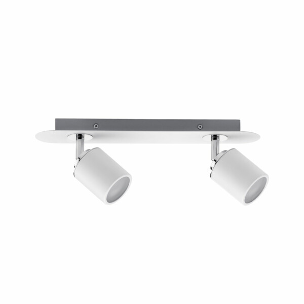Paulmann Spotlight Tube  IP44 GU10   230V max. 2x10W dimmbar Weiß#Chrom