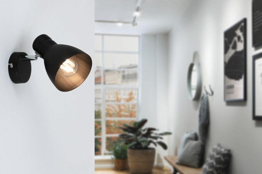 Paulmann Spotlight Davy   E27   230V max. 20W dimmbar Schwarz