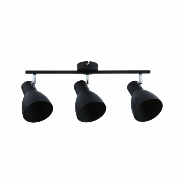Paulmann Spotlight Davy   E27   230V max. 3x20W dimmbar Schwarz
