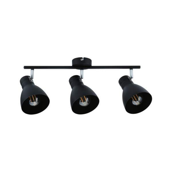 Paulmann Spotlight Davy   E27   230V max. 3x20W dimmbar Schwarz