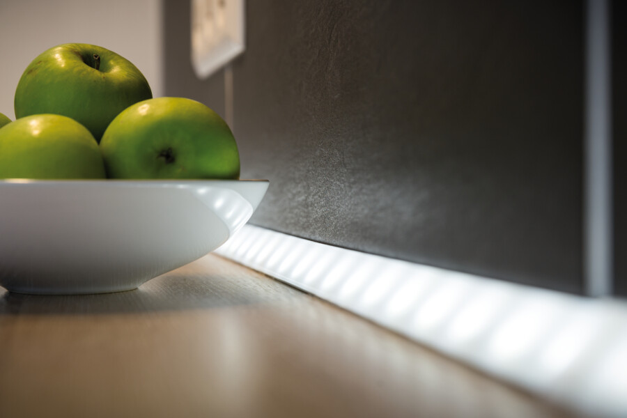 Paulmann LED Strip Profil Delta 1m Alu#Satin