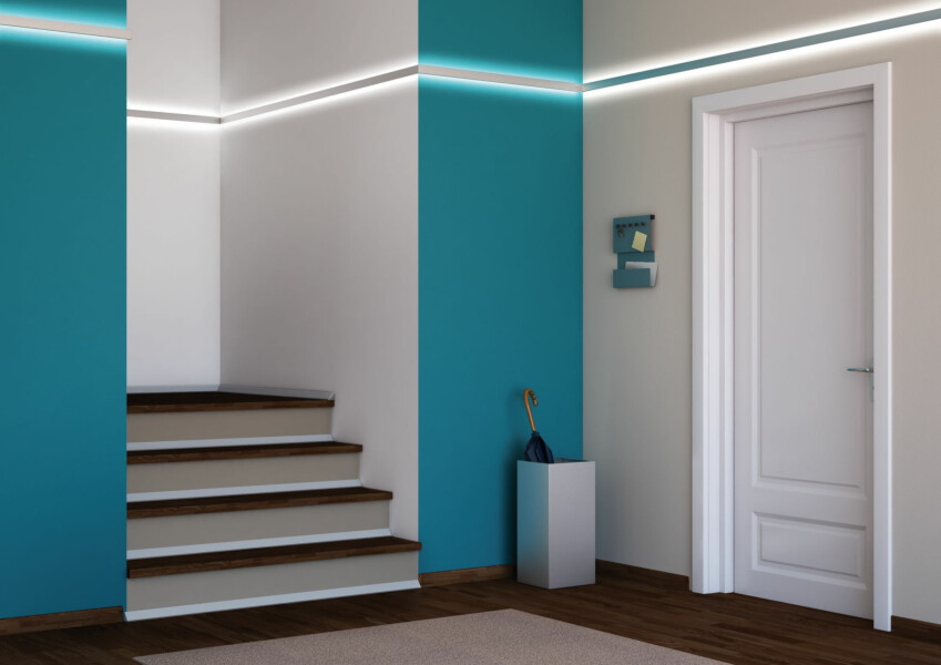 Paulmann LED Strip Profil Duo 2m Alu