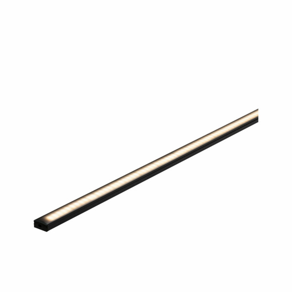 Paulmann LED Strip Profil Base Schwarzer Diffusor 1m Schwarz