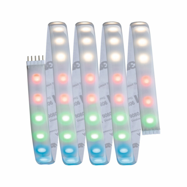 Paulmann MaxLED 1000 LED Strip RGBW Basisset  1.5m  IP44 18W 1000lm/m 72LEDs/m RGBW 25VA